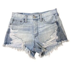 Vintage High Rise Festival Distressed Short size 2
